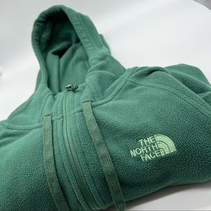 Womens The North Face Zip Up Fleece Hoodie small